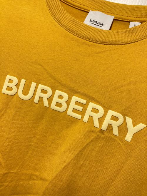 BURBERRY（バーバリー）BURBERRY (バーバリー) ロゴクルーネックTシャツ イエロー サイズ:Sの古着・服飾アイテム
