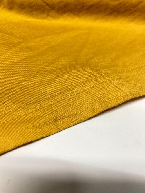 BURBERRY（バーバリー）BURBERRY (バーバリー) ロゴクルーネックTシャツ イエロー サイズ:Sの古着・服飾アイテム
