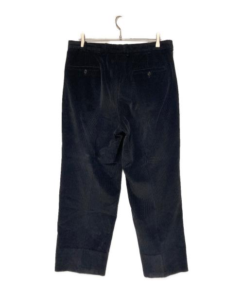 BROOKS BROTHERS（ブルックスブラザーズ）BROOKS BROTHERS (ブルックスブラザーズ) 2タックコーデュロイパンツ ブラック サイズ:W36の古着・服飾アイテム