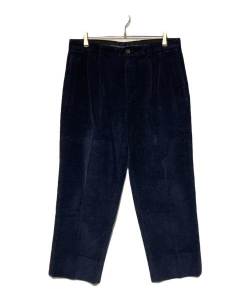 BROOKS BROTHERS（ブルックスブラザーズ）BROOKS BROTHERS (ブルックスブラザーズ) 2タックコーデュロイパンツ ネイビー サイズ:W36の古着・服飾アイテム