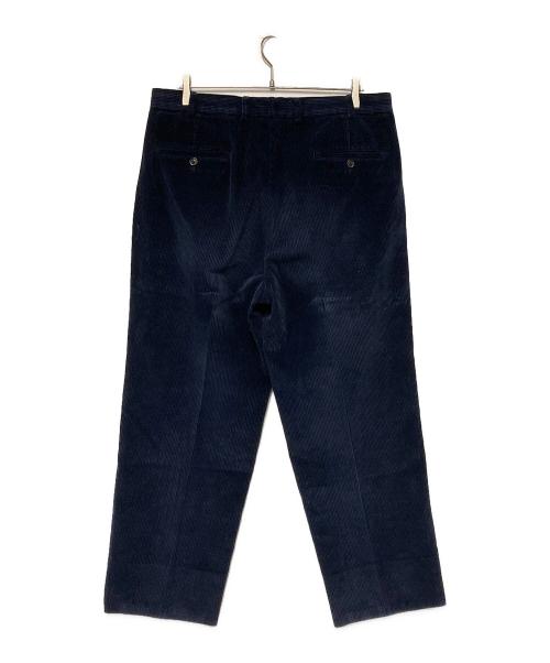 BROOKS BROTHERS（ブルックスブラザーズ）BROOKS BROTHERS (ブルックスブラザーズ) 2タックコーデュロイパンツ ネイビー サイズ:W36の古着・服飾アイテム