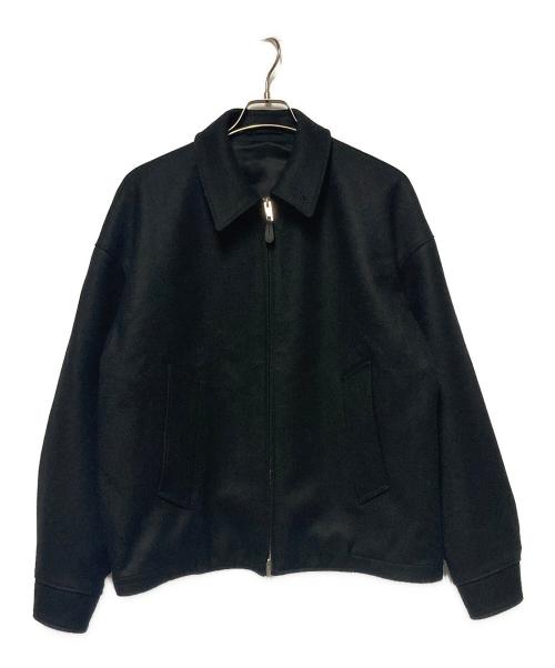 THE RERACS（ザ リラクス）THE RERACS (ザ リラクス) 24FW BALCOLLAR HARRINGTON JACKET ブラック サイズ:46の古着・服飾アイテム