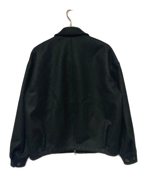 THE RERACS（ザ リラクス）THE RERACS (ザ リラクス) 24FW BALCOLLAR HARRINGTON JACKET ブラック サイズ:46の古着・服飾アイテム