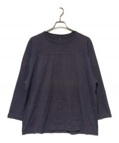 【廃盤】 COMOLI コモリ フットボールTシャツ ダーク ネイビー 中古・古着通販】COMOLI (コモリ) フットボールT ネイビー サイズ:2