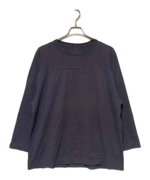 COMOLI（コモリ）COMOLI (コモリ) フットボールTシャツ パープル サイズ:2の古着・服飾アイテム