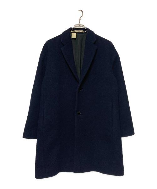 N.HOOLYWOOD（エヌ ハリウッド）N.HOOLYWOOD (エヌ ハリウッド) ウールチェスターコート ネイビー サイズ:36の古着・服飾アイテム