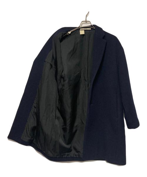 N.HOOLYWOOD（エヌ ハリウッド）N.HOOLYWOOD (エヌ ハリウッド) ウールチェスターコート ネイビー サイズ:36の古着・服飾アイテム