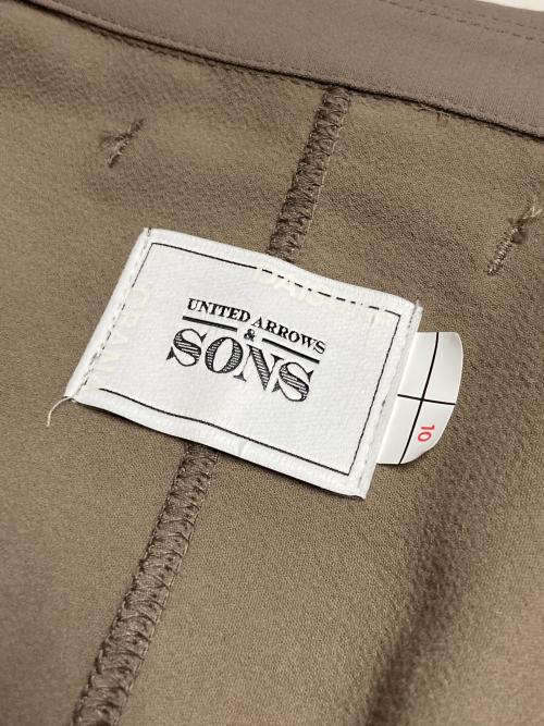 UNITED ARROWS & SONS（ユナイテッドアローズ＆サンズ）UNITED ARROWS & SONS (ユナイテッドアローズ＆サンズ) テーラードジャケット / by DAISUKE OBANA ベージュ サイズ:Sの古着・服飾アイテム