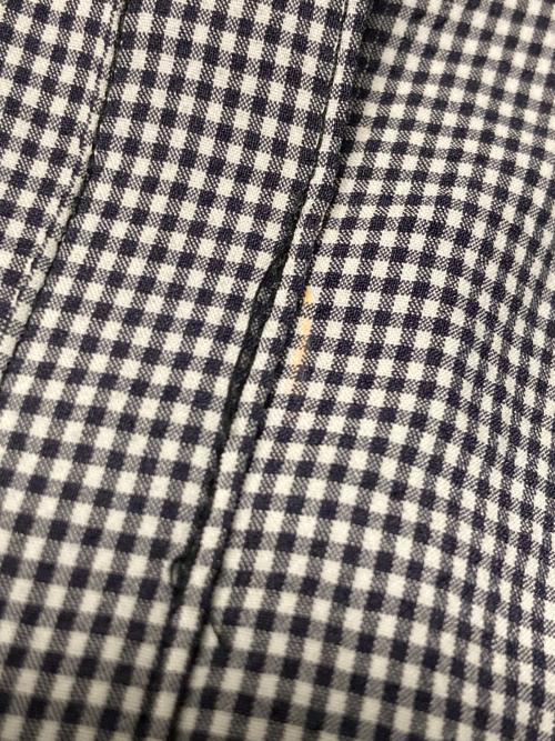 CELFORD（セルフォード）CELFORD (セルフォード) バルーンスリーブシャツワンピース ブラック×ホワイト サイズ:38の古着・服飾アイテム
