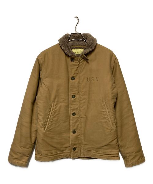 BUZZ RICKSON'S（バズリクソンズ）BUZZ RICKSON'S (バズリクソンズ) N-1デッキジャケット ベージュ サイズ:Lの古着・服飾アイテム