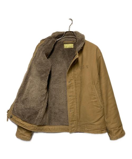 BUZZ RICKSON'S（バズリクソンズ）BUZZ RICKSON'S (バズリクソンズ) N-1デッキジャケット ベージュ サイズ:Lの古着・服飾アイテム