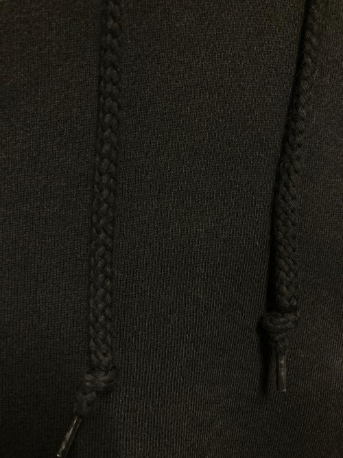 stussy（ステューシー）stussy (ステューシー) ベーシックロゴプルオーバーパーカー ブラック サイズ:Mの古着・服飾アイテム