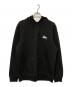stussy（ステューシー）の古着「ベーシックロゴプルオーバーパーカー」｜ブラック