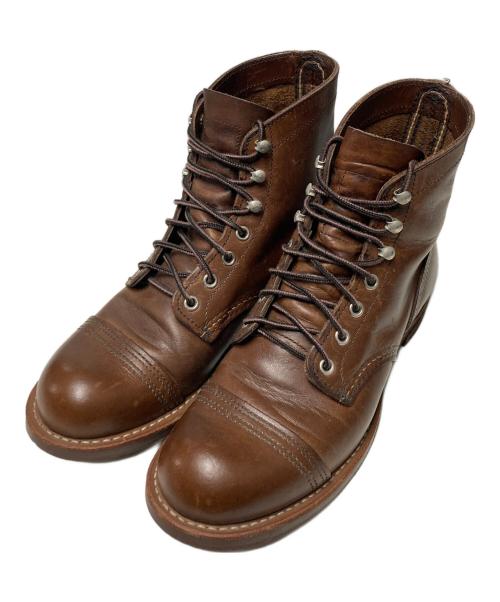 RED WING（レッドウィング）RED WING (レッドウィング) IRON RANGE ブラウン サイズ:US7Dの古着・服飾アイテム