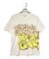COMME des GARCONS SHIRT（コムデギャルソンシャツ）の古着「21AW コラボプリントTシャツ」｜ホワイト