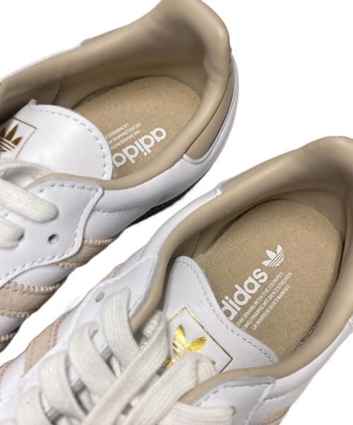 adidas（アディダス）adidas (アディダス) SAMBA OG ホワイト×ベージュ サイズ:US5の古着・服飾アイテム