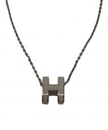 HERMES（エルメス）の古着「ミニ・ポップHネックレス」｜ベージュ