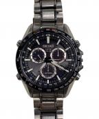SEIKOセイコー）の古着「クロノグラフ」｜ブラック