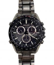 SEIKO（セイコー）の古着「クロノグラフ」｜ブラック