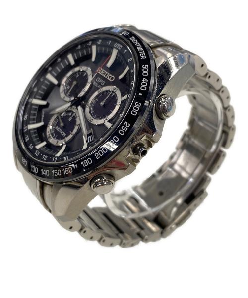 SEIKO（セイコー）SEIKO (セイコー) クロノグラフ ブラックの古着・服飾アイテム