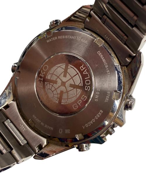 SEIKO（セイコー）SEIKO (セイコー) クロノグラフ ブラックの古着・服飾アイテム