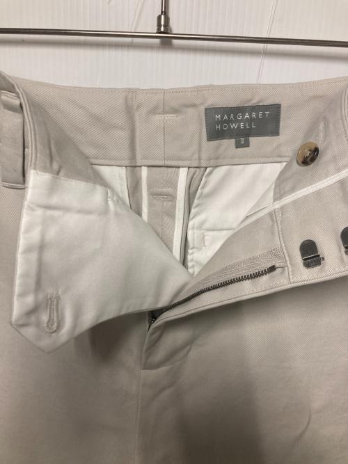 MARGARET HOWELL（マーガレットハウエル）MARGARET HOWELL (マーガレットハウエル) 23AW ORGANIC COTTON TWILL グレー サイズ:3の古着・服飾アイテム