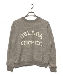 Oblada（オブラダ）の古着「CINCHロゴスウェット」｜グレー