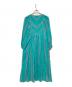 ne quittez pas (ヌキテパ) 23SS COTTON VOILE STRIPE DRESS グリーン サイズ:S：12000円