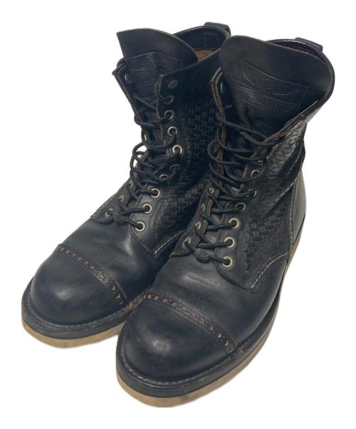 NEIGHBORHOOD（ネイバーフッド）NEIGHBORHOOD (ネイバーフッド) CWP LOG L-BOOTS ブラック サイズ:8の古着・服飾アイテム