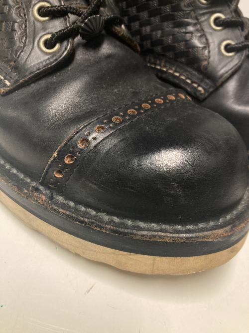 NEIGHBORHOOD（ネイバーフッド）NEIGHBORHOOD (ネイバーフッド) CWP LOG L-BOOTS ブラック サイズ:8の古着・服飾アイテム