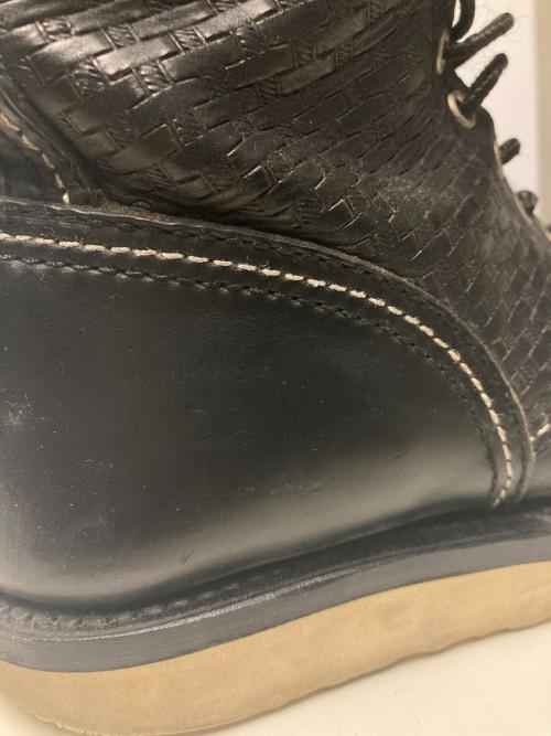 NEIGHBORHOOD（ネイバーフッド）NEIGHBORHOOD (ネイバーフッド) CWP LOG L-BOOTS ブラック サイズ:8の古着・服飾アイテム