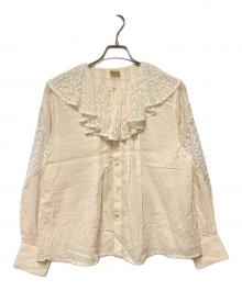 fig LONDON（フィグロンドン）の古着「Minmin blouse」｜ベージュ