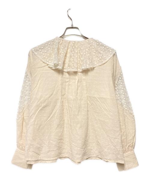 fig LONDON（フィグロンドン）fig LONDON (フィグロンドン) Minmin blouse ベージュ サイズ:Fの古着・服飾アイテム