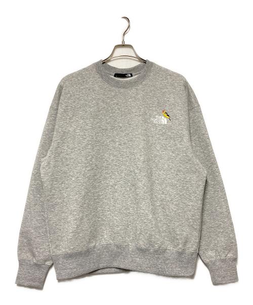 THE NORTH FACE（ザ ノース フェイス）THE NORTH FACE (ザ ノース フェイス) Zoo Picker Crew / 裏起毛クルーネックスウェット グレー サイズ:XL 未使用品の古着・服飾アイテム