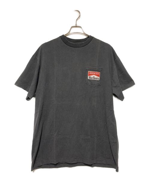 marlboro（マルボロ）marlboro (マルボロ) スネークパスTシャツ ブラック サイズ:XLの古着・服飾アイテム