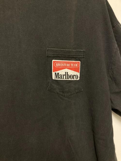 marlboro（マルボロ）marlboro (マルボロ) スネークパスTシャツ ブラック サイズ:XLの古着・服飾アイテム