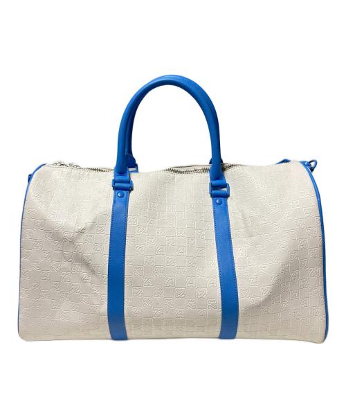 JORDAN（ジョーダン）JORDAN (ジョーダン) JAM MONOGRAM DUFFLE BAG ホワイト×ブルーの古着・服飾アイテム