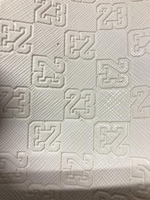 JORDAN（ジョーダン）JORDAN (ジョーダン) JAM MONOGRAM DUFFLE BAG ホワイト×ブルーの古着・服飾アイテム