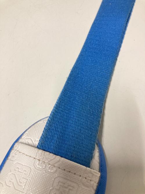 JORDAN（ジョーダン）JORDAN (ジョーダン) JAM MONOGRAM DUFFLE BAG ホワイト×ブルーの古着・服飾アイテム