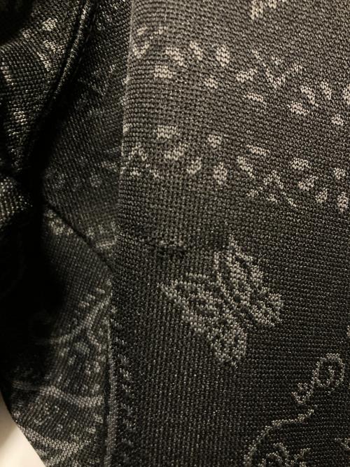 Needles（ニードルズ）Needles (ニードルズ) ペイズリー柄ナロートラックパンツ ブラック サイズ:Mの古着・服飾アイテム