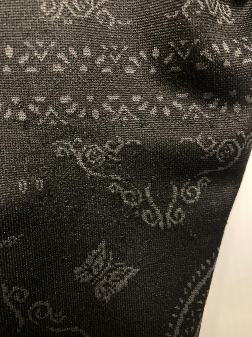 Needles（ニードルズ）Needles (ニードルズ) ペイズリー柄ナロートラックパンツ ブラック サイズ:Mの古着・服飾アイテム