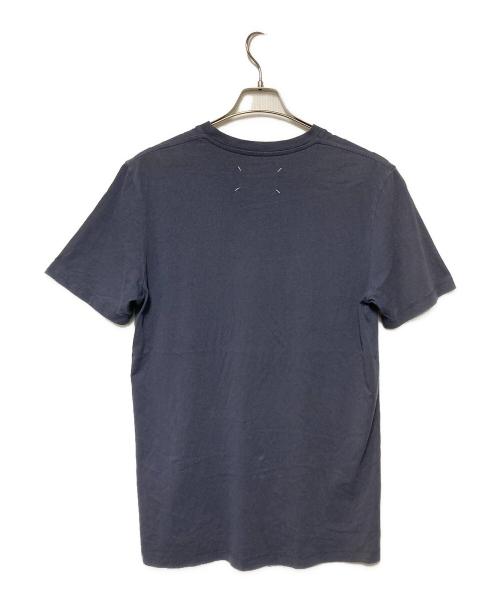Maison Margiela（メゾンマルジェラ）Maison Margiela (メゾンマルジェラ) 23SS オーガニックコットンクルーネックTシャツ ネイビー サイズ:Mの古着・服飾アイテム