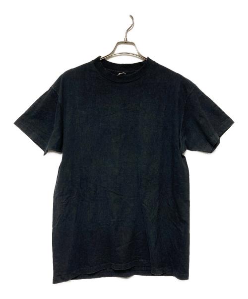 Hanes（ヘインズ）Hanes (ヘインズ) 70-80s バックプリントクルーネックTシャツ ブラック サイズ:XLの古着・服飾アイテム