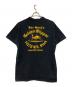 Hanes（ヘインズ）の古着「70-80s バックプリントクルーネックTシャツ」｜ブラック