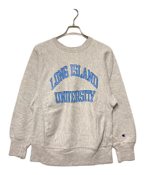 Champion REVERSE WEAVE（チャンピオン リバース ウィーブ）Champion REVERSE WEAVE (チャンピオン リバース ウィーブ) 80s クルーネックスウェット グレー サイズ:Mの古着・服飾アイテム
