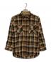 PENDLETON（ペンドルトン）の古着「70s ウールチェックシャツ」｜ベージュ