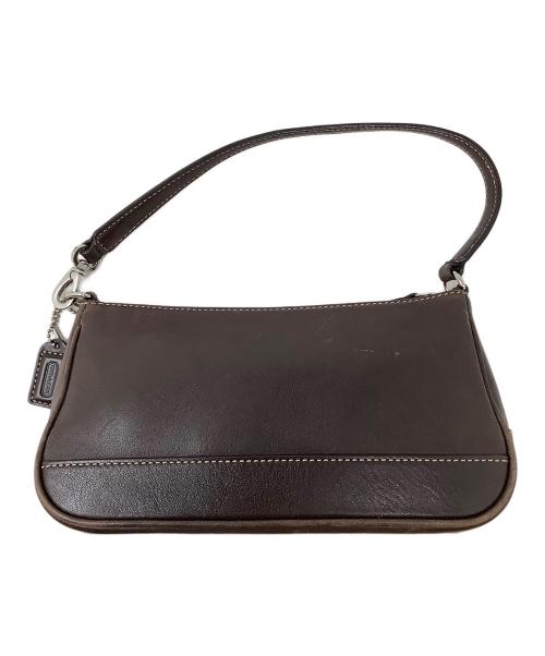 COACH（コーチ）COACH (コーチ) レザーハンドバッグ / OLD COACH ダークブラウンの古着・服飾アイテム
