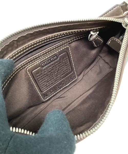 COACH（コーチ）COACH (コーチ) レザーハンドバッグ / OLD COACH ダークブラウンの古着・服飾アイテム