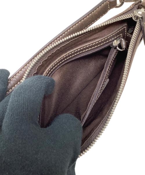 COACH（コーチ）COACH (コーチ) レザーハンドバッグ / OLD COACH ダークブラウンの古着・服飾アイテム
