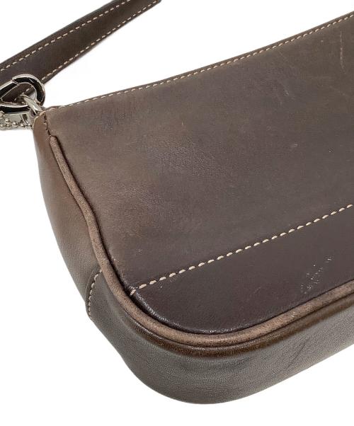 COACH（コーチ）COACH (コーチ) レザーハンドバッグ / OLD COACH ダークブラウンの古着・服飾アイテム